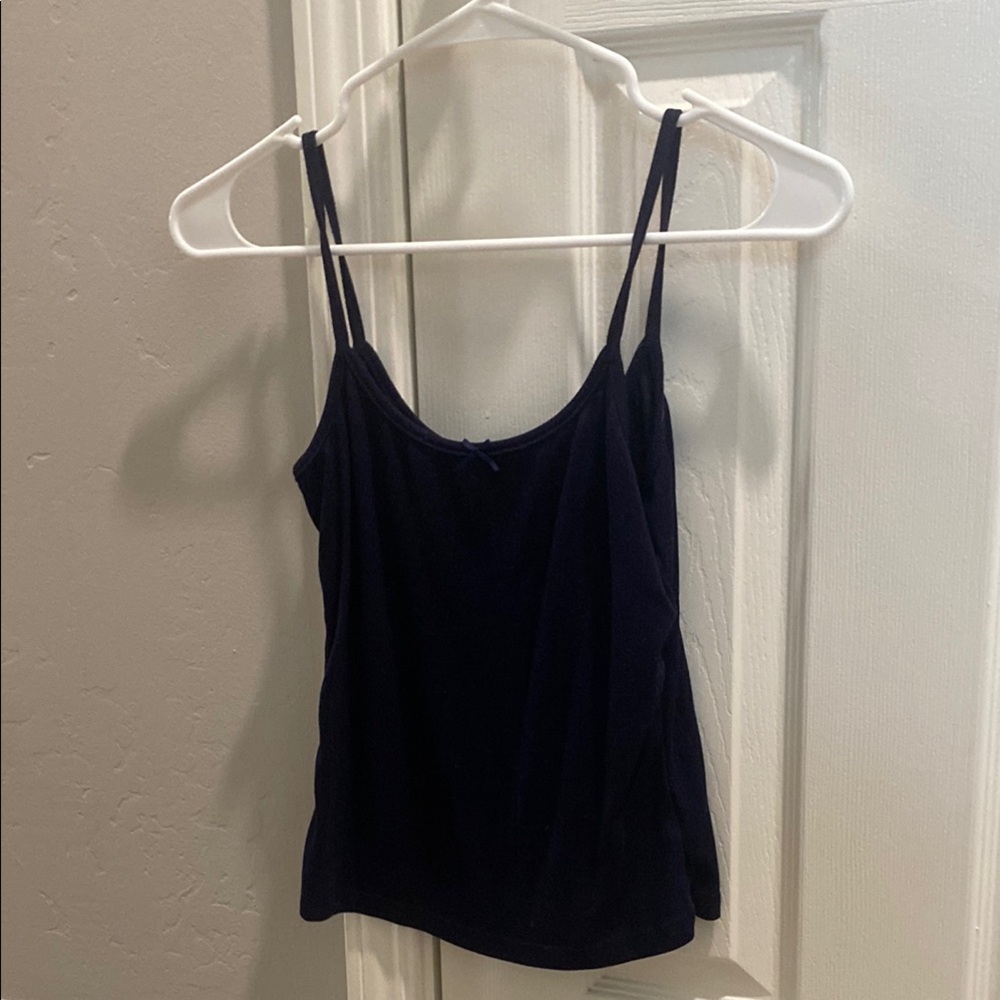 SHEIN Blue Fitted Camisole Top